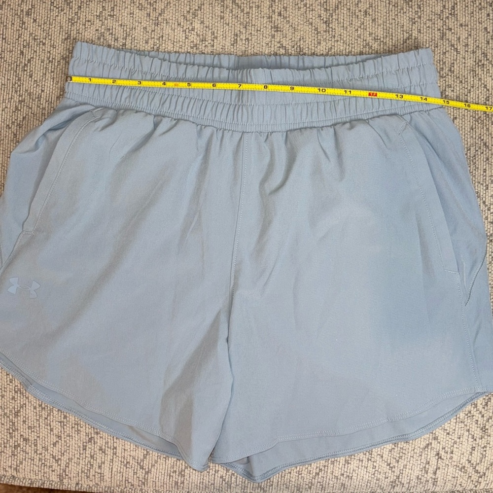 Under Armor women's high waisted shorts.